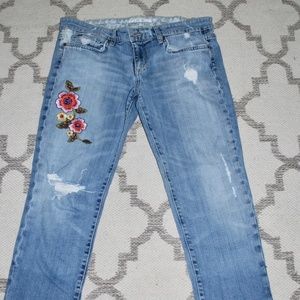 Jeans 'Kicker' Stretch Denim Cropped jeans